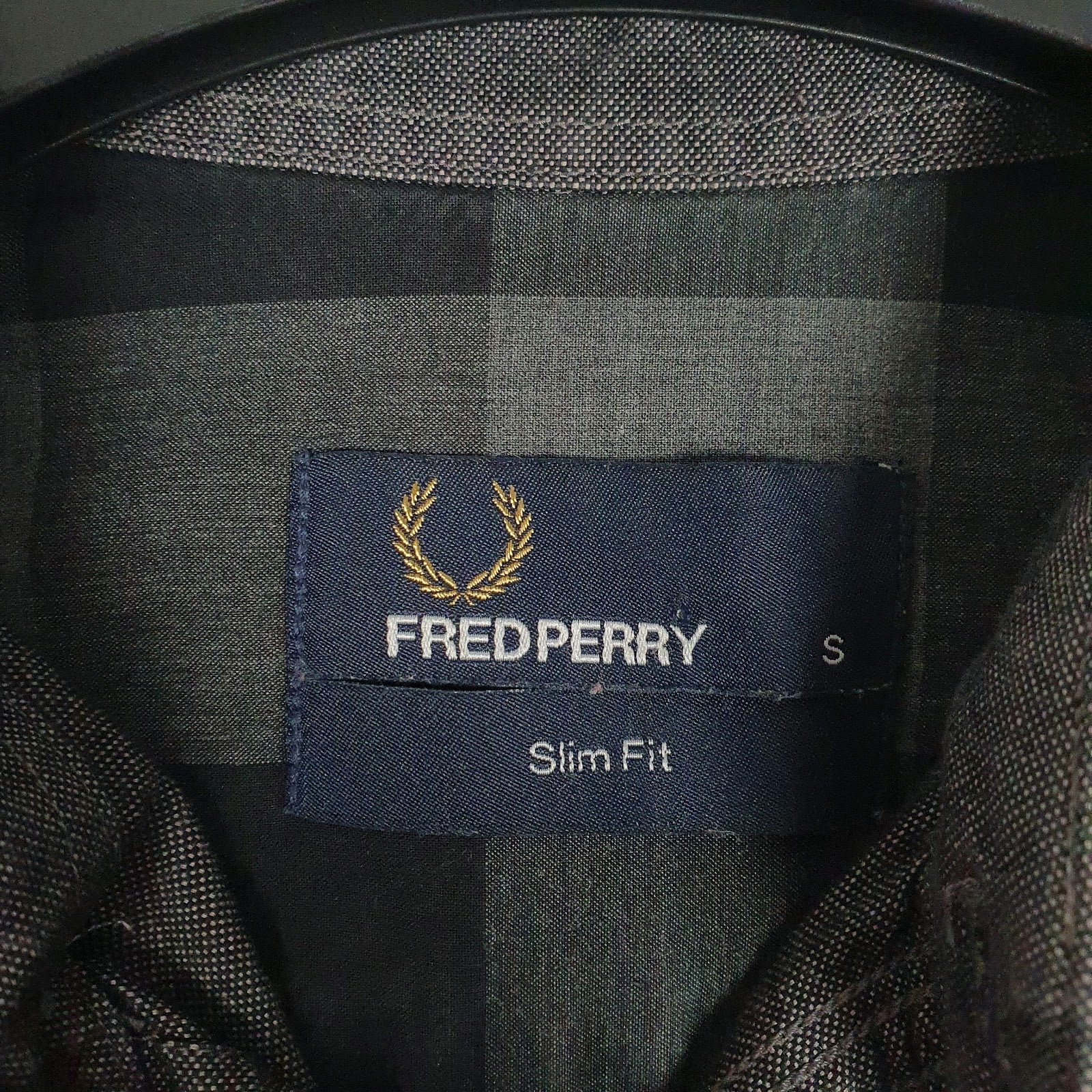 Mens Grey Fred Perry   Shirt