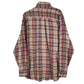 Mens Beige West Win Vintage Flannel  Shirt