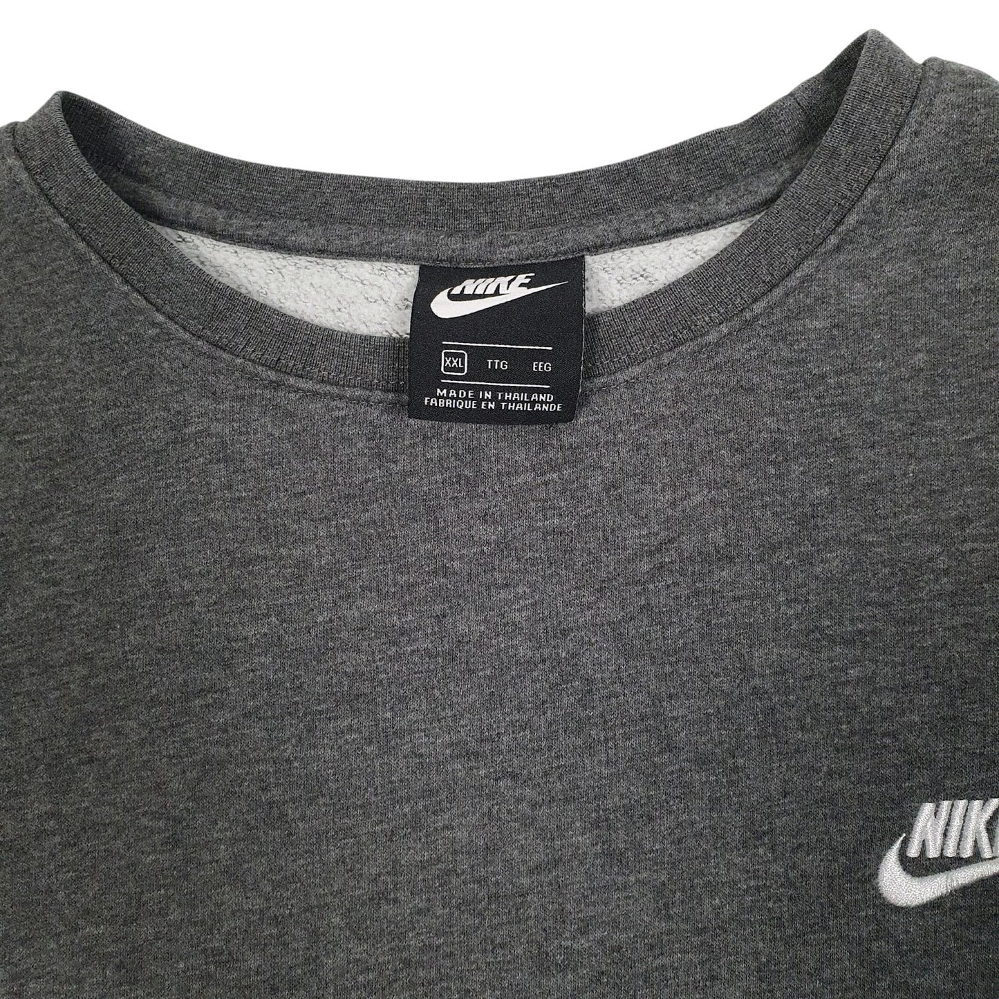 Mens Grey Nike  Crewneck Jumper