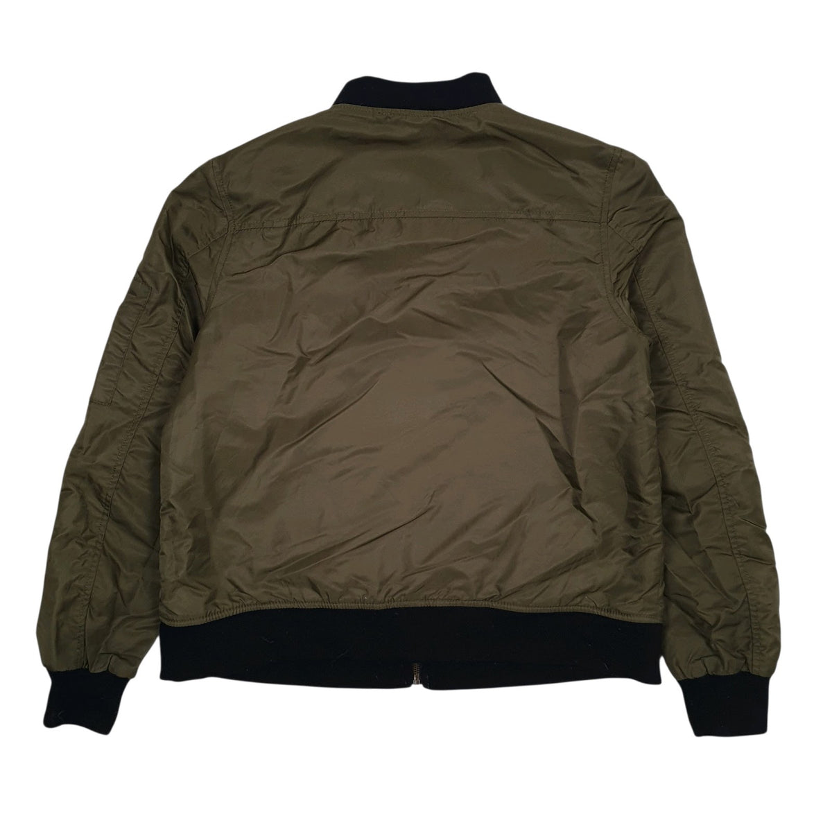 Womens Green Forever 21 Bomber Flight  Coat