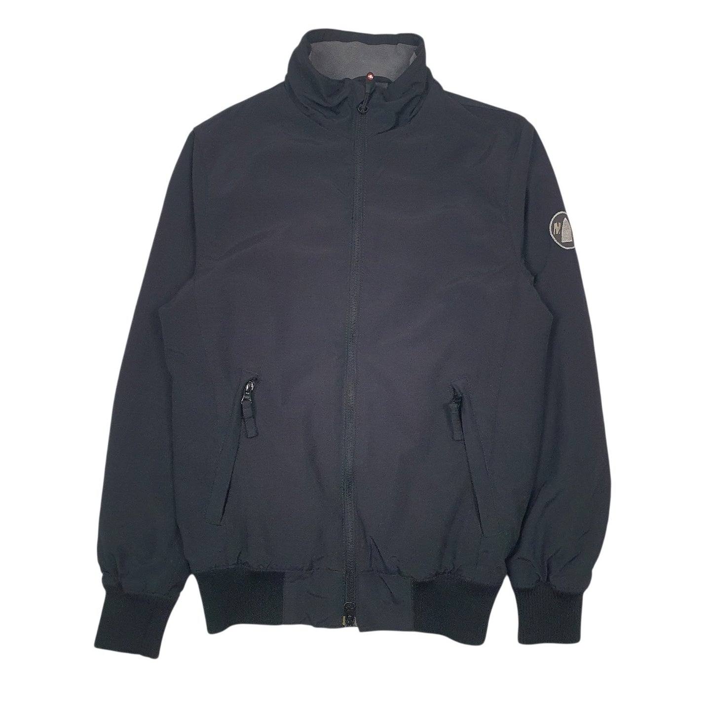 Mens Black Murphy & NYE Fleece Lined  Coat