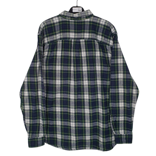 Mens Navy L.L.Bean Flannel  Shirt