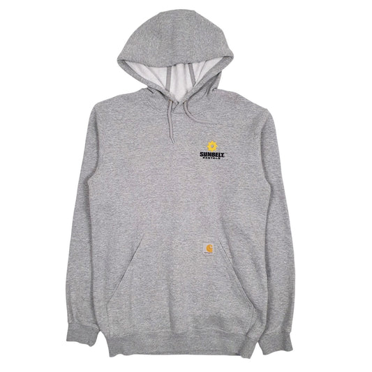 Mens Grey Carhartt Sunbelt Rentals Hoodie Jumper