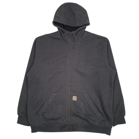 Mens Grey Carhartt  Full Zip Jumper