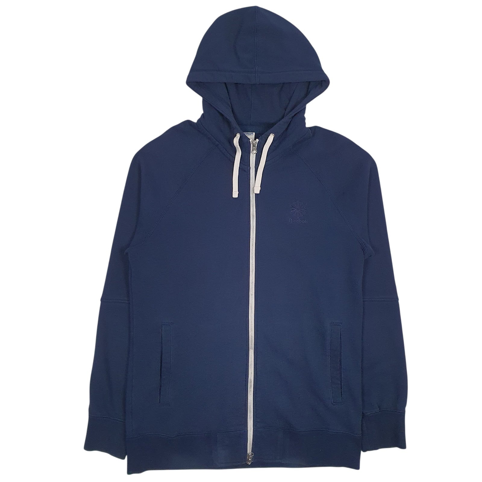 Mens Navy Reebok  Full Zip Jumper