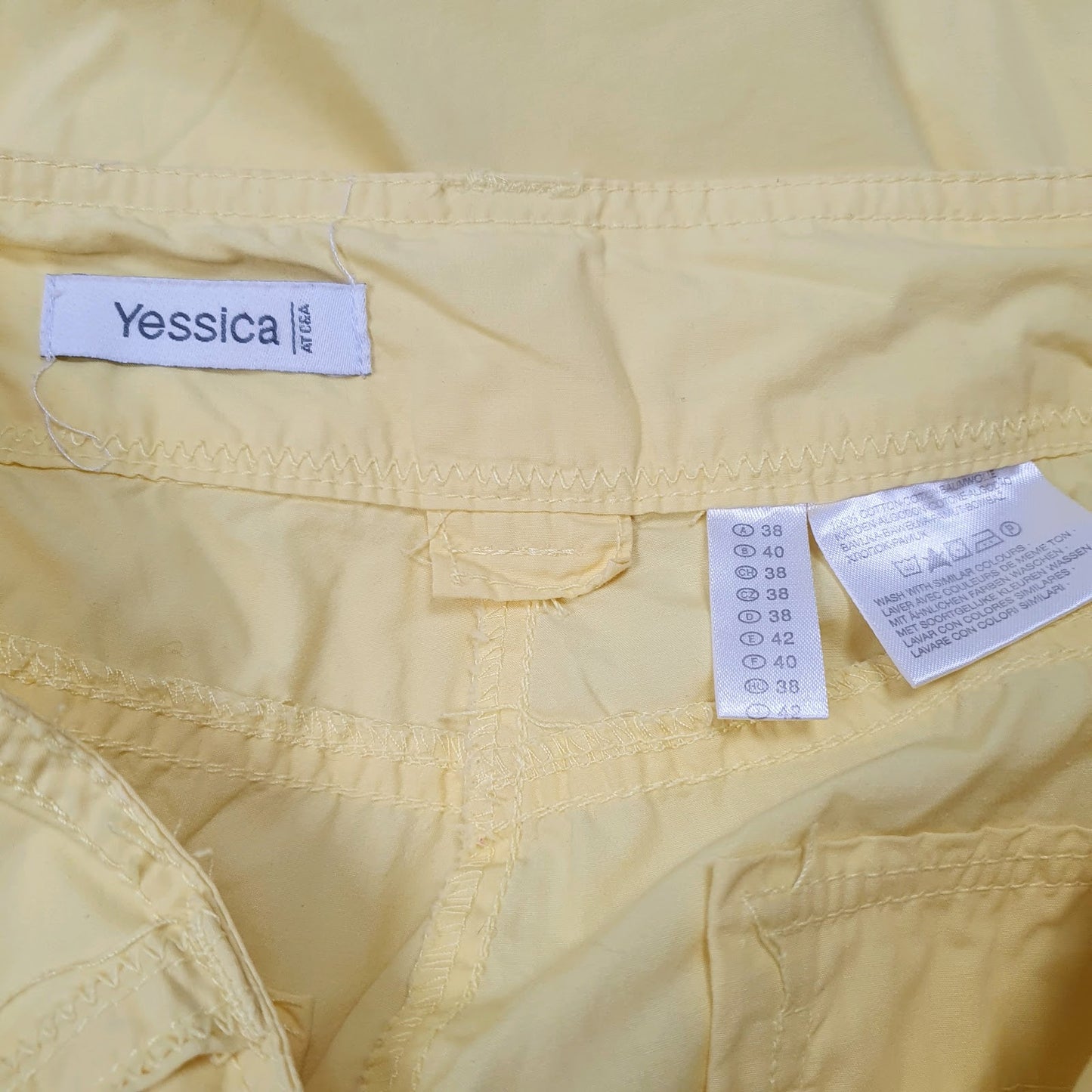 Womens Yellow Yessica   Trousers