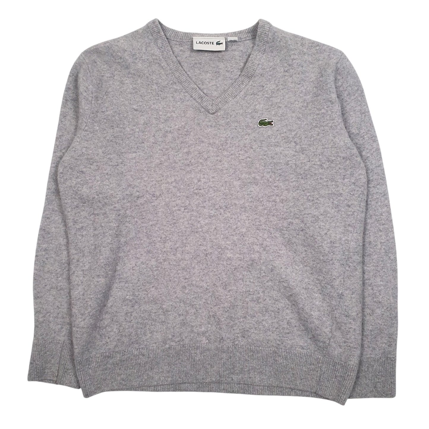 Womens Grey Lacoste  Crewneck Jumper