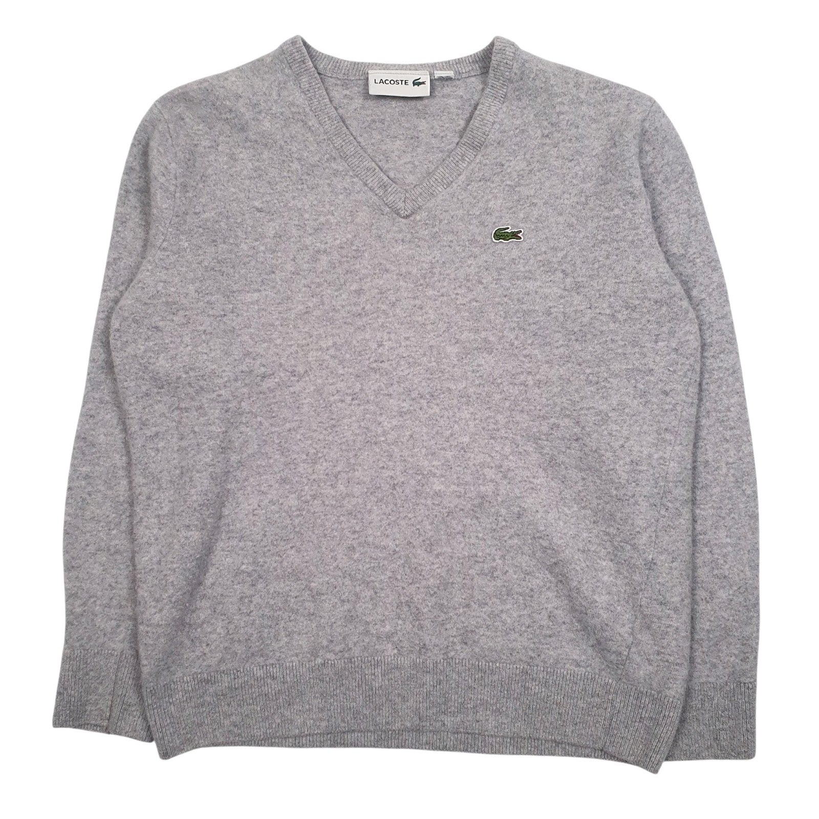 Womens Grey Lacoste  Crewneck Jumper