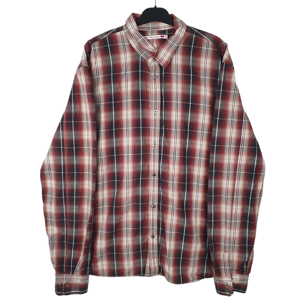Mens Black Levis Vintage Long Sleeve Shirt