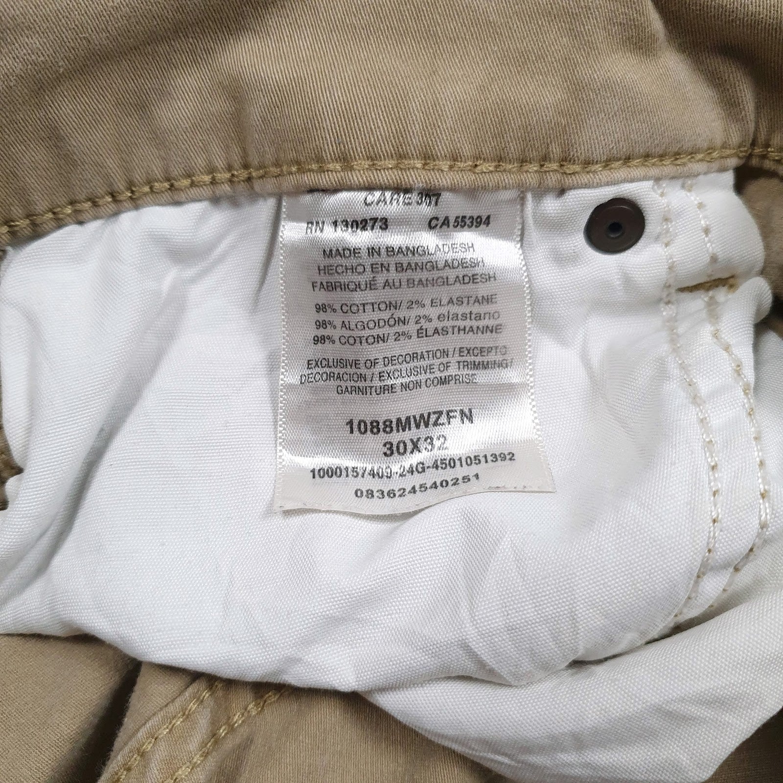 Mens Brown Wrangler   Trousers