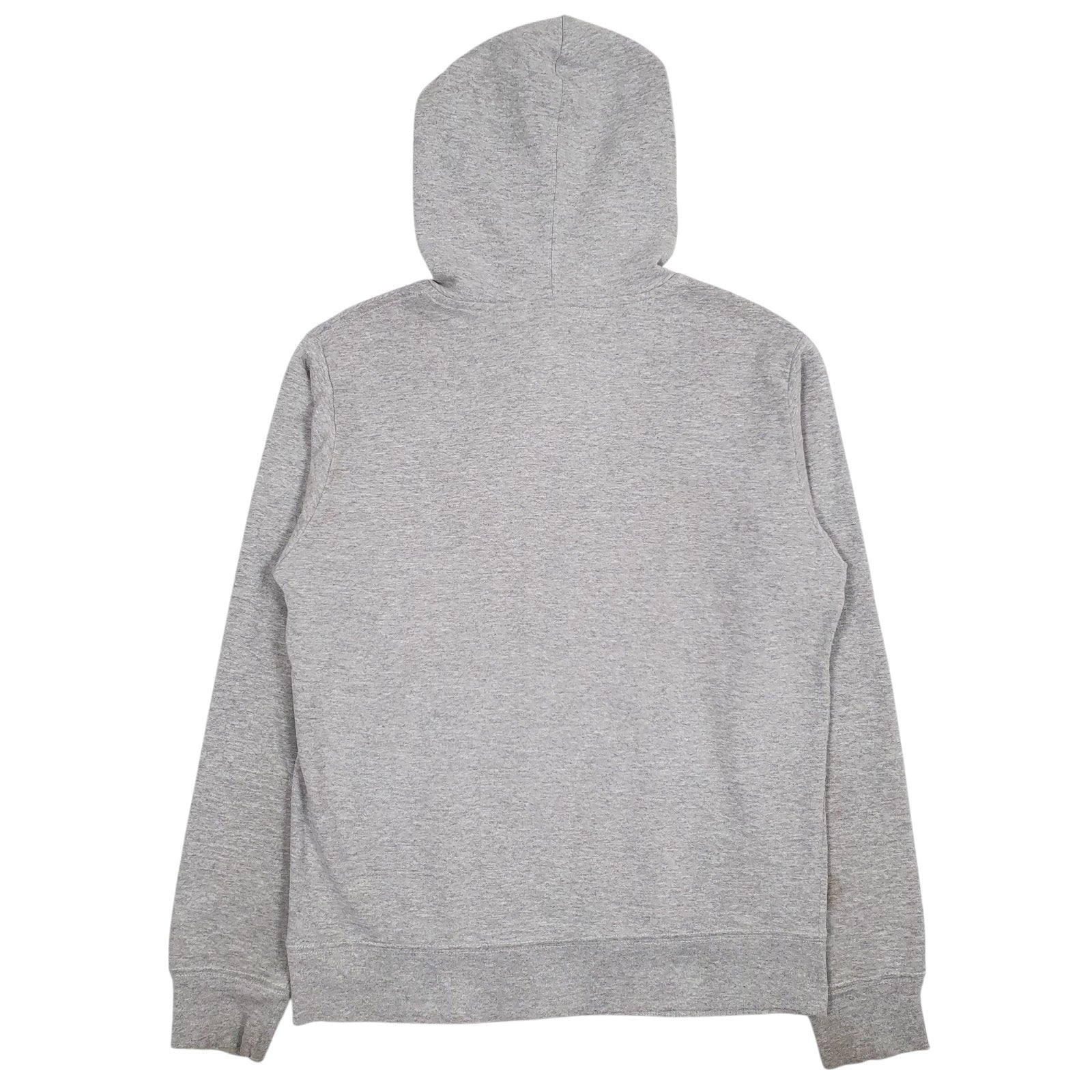 Mens Grey The North Face Spellout Hoodie Jumper