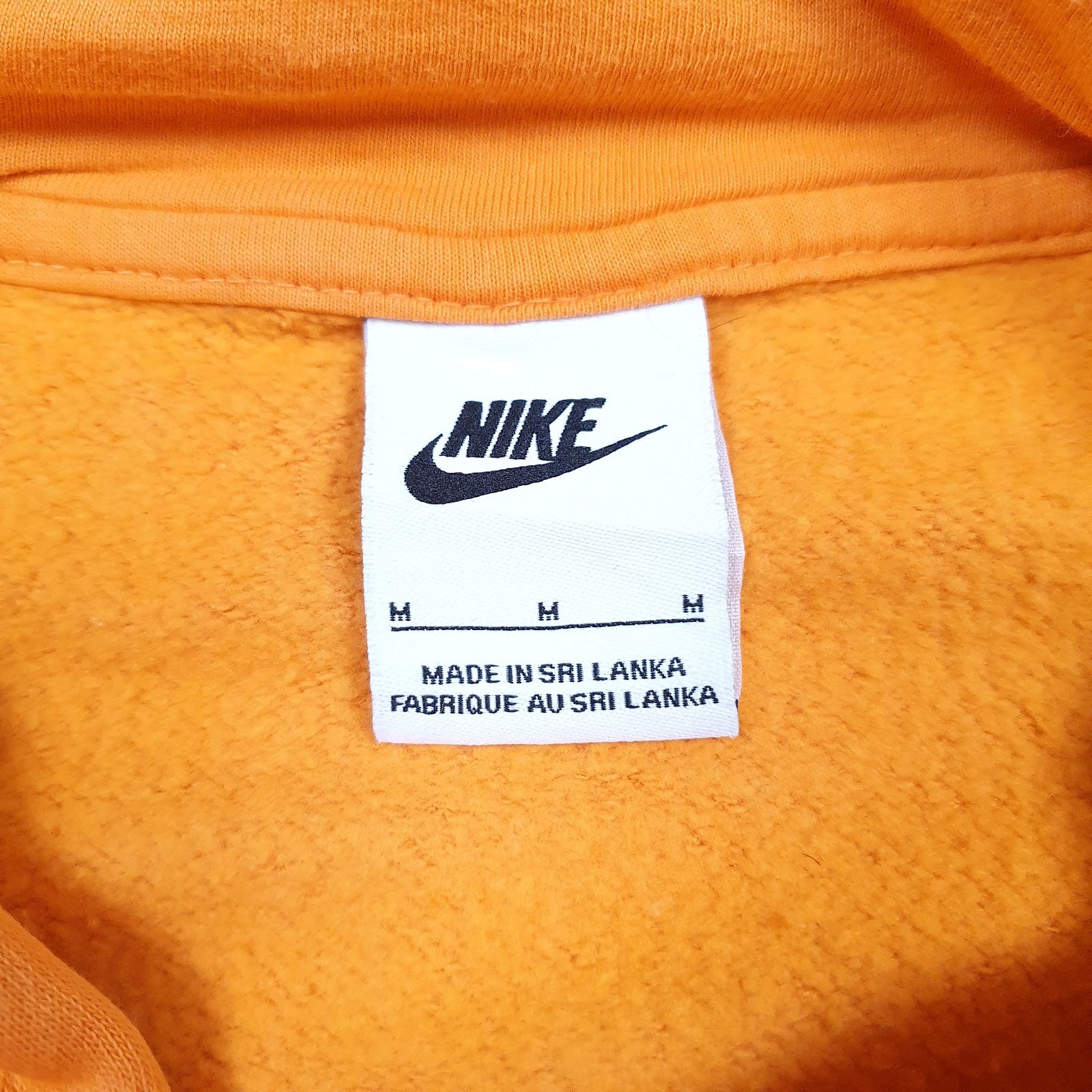Mens Orange Nike  Hoodie Jumper