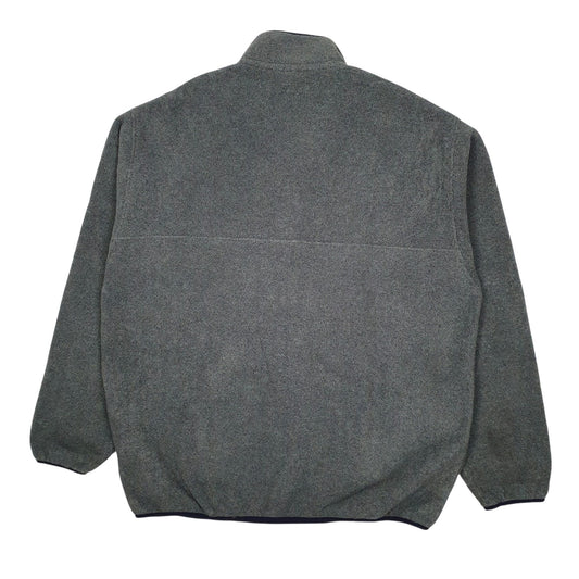 Mens Grey Patagonia Synchilla Quarter Zip Jumper