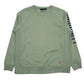 Womens Green Carhartt  Crewneck Jumper