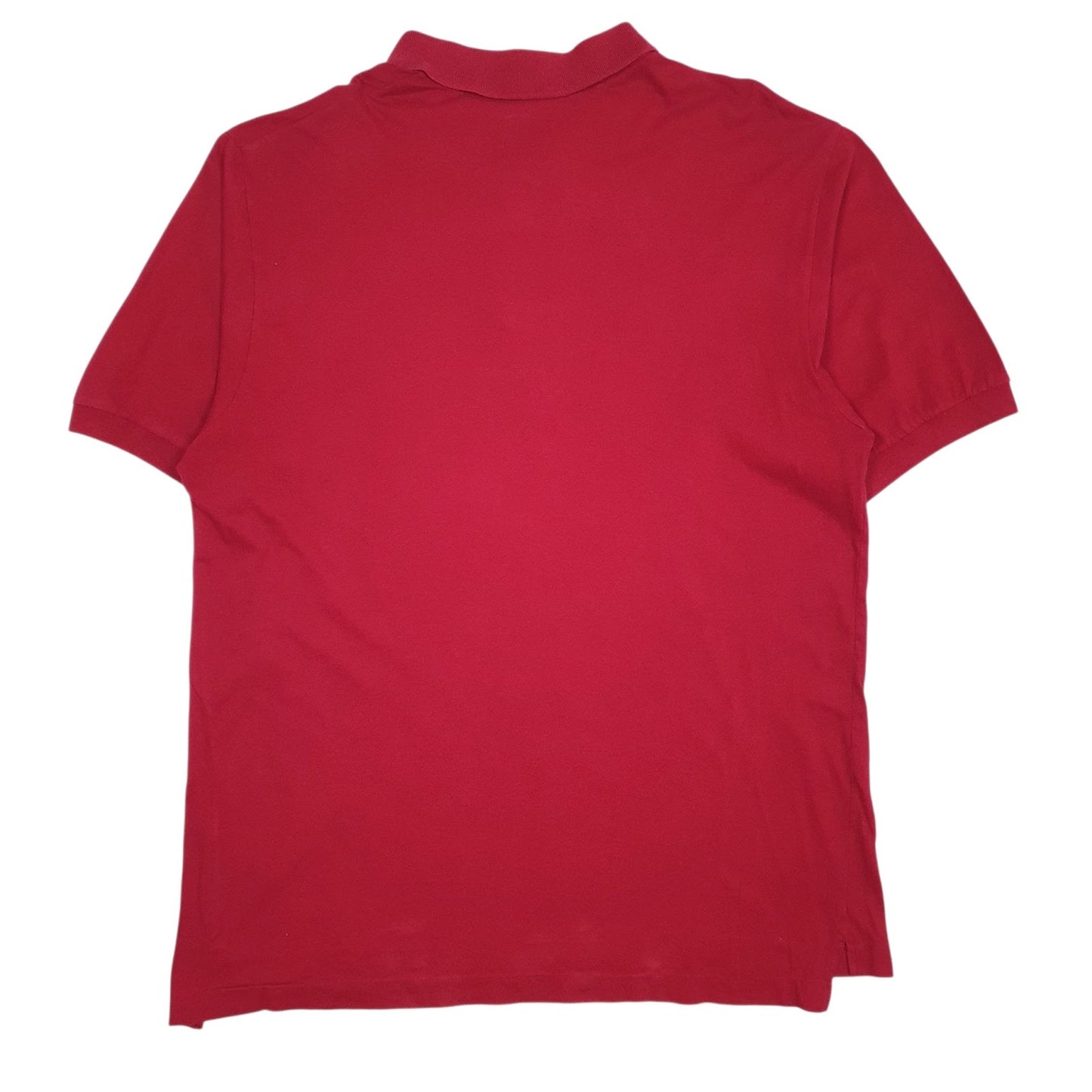 Mens Red Nike Vintage 90s  Polo Shirt
