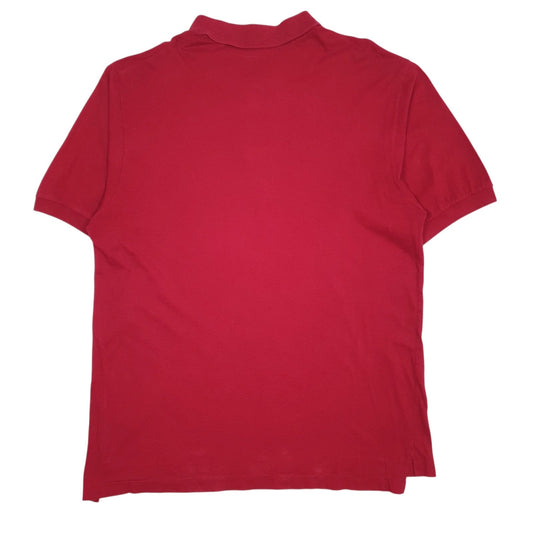 Mens Red Nike Vintage 90s  Polo Shirt