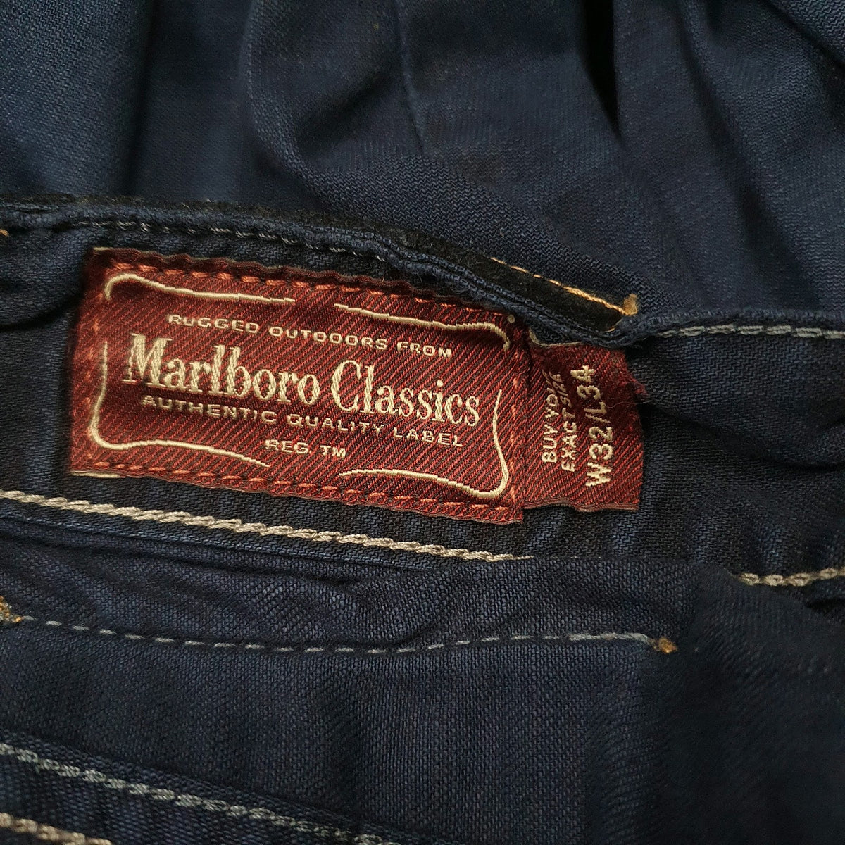 Mens Blue Marlboro   Jeans