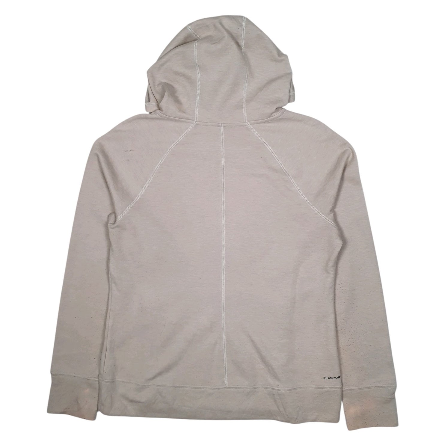 Womens Beige The North Face Flash Dry Hoodie Jumper