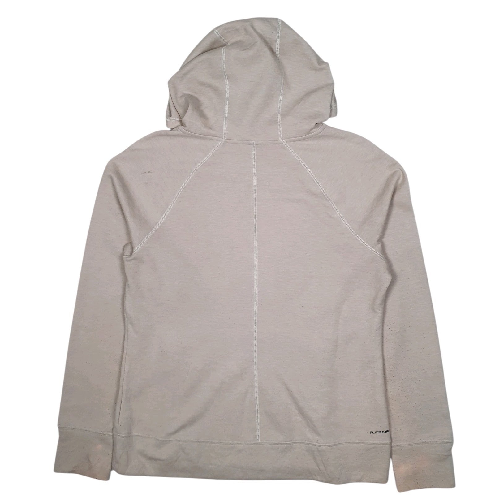Womens Beige The North Face Flash Dry Hoodie Jumper