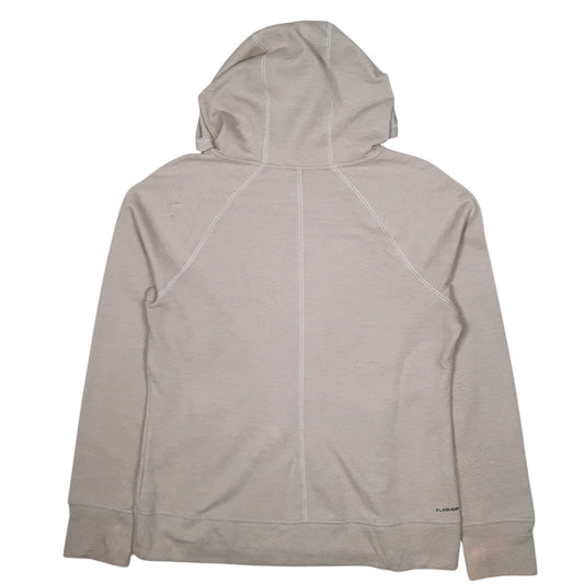 Womens Beige The North Face Flash Dry Hoodie Jumper