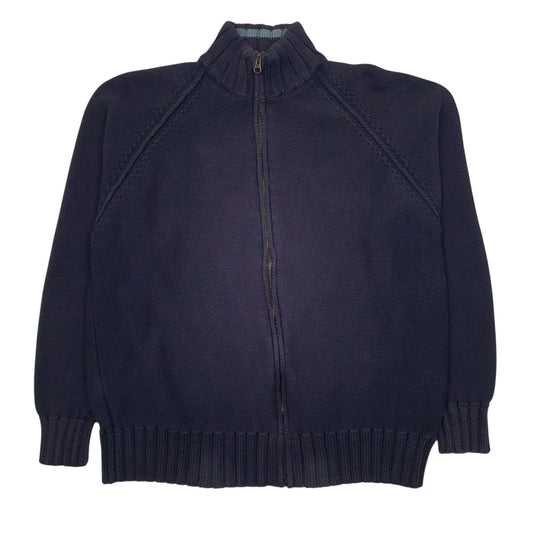 Womens Navy Marks & Spencer  Full Zip Jumper