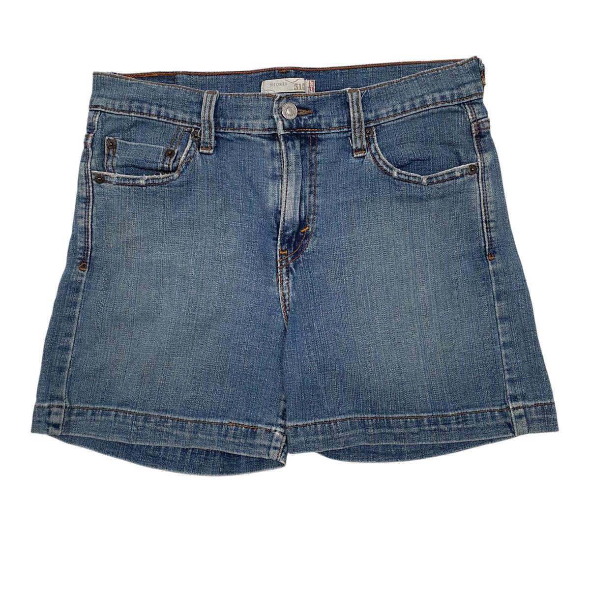 Womens Blue Levis  Denim Shorts