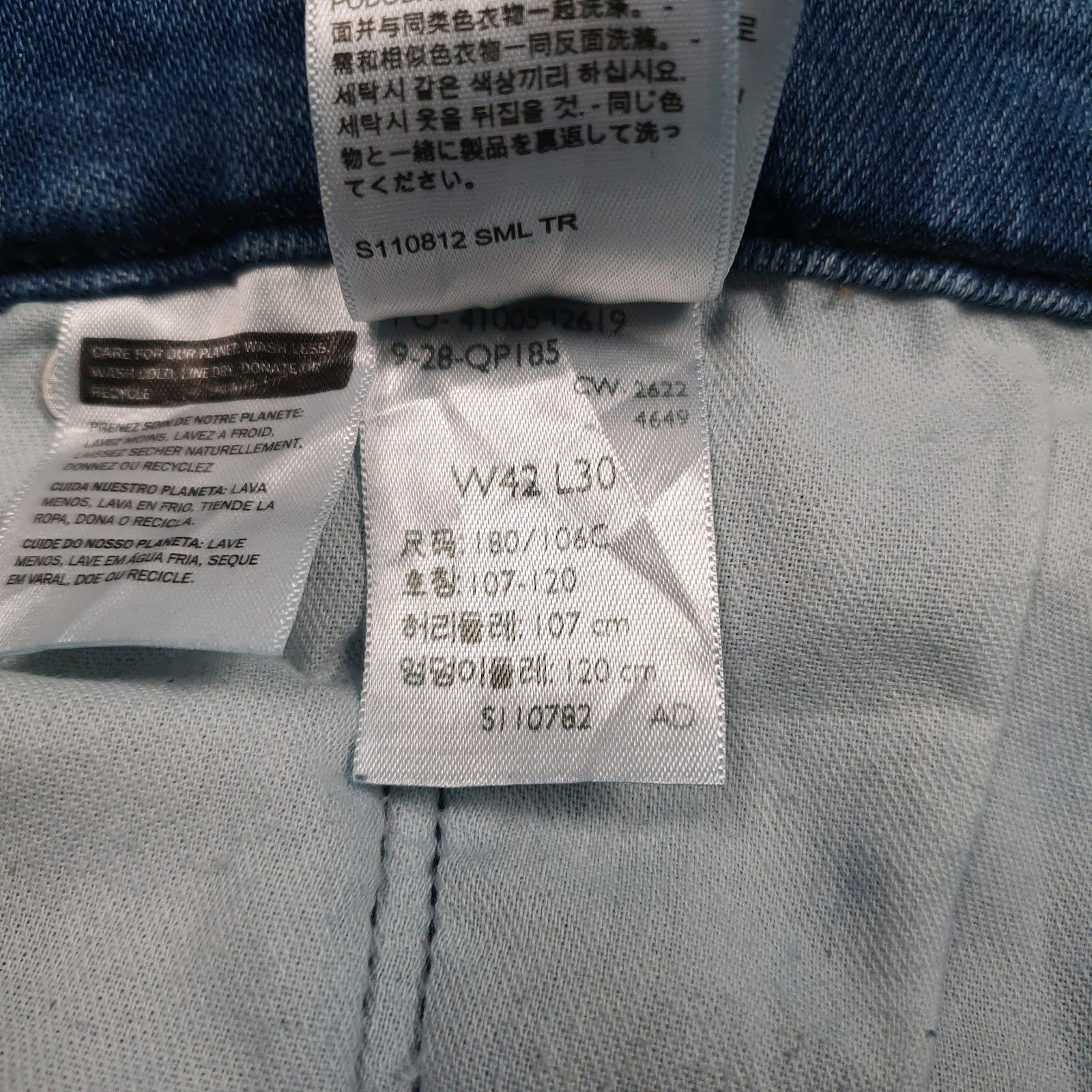 Mens Blue Levis   Jeans