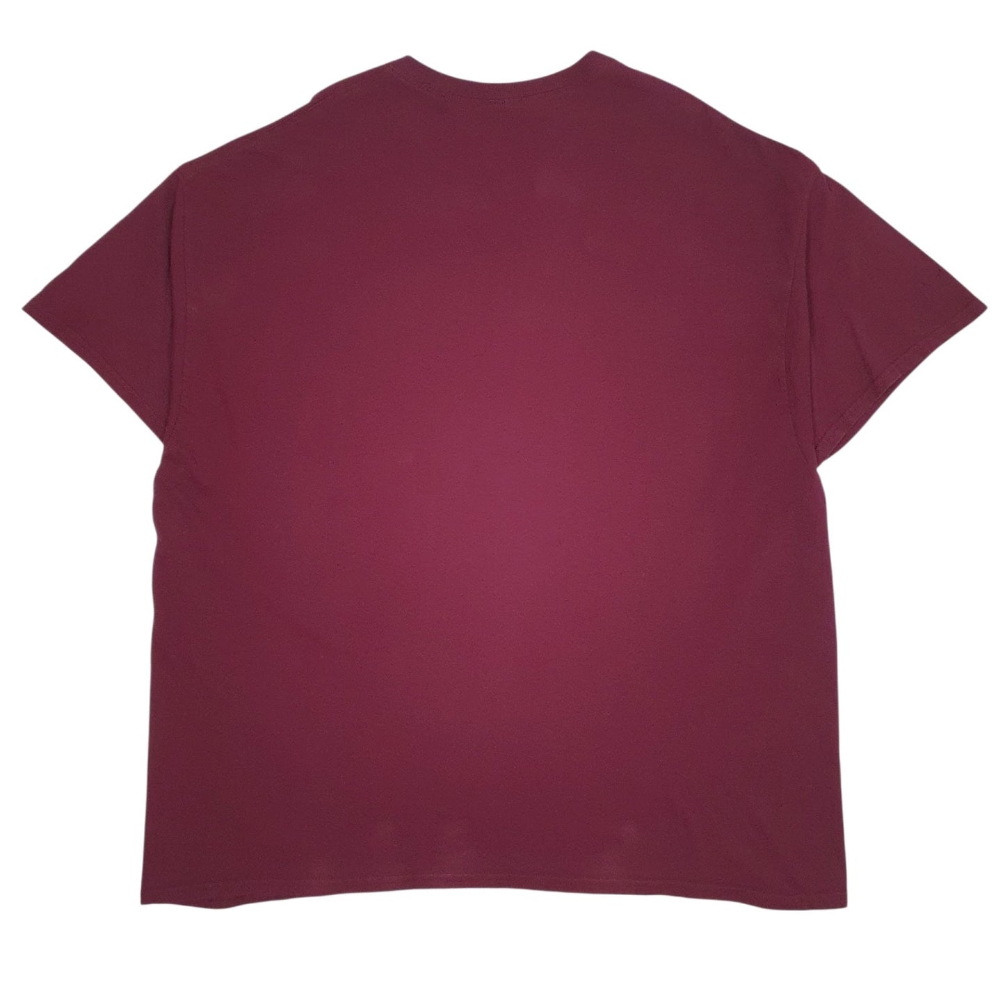 Mens Burgundy Unbranded No Excuses Genesee  T Shirt
