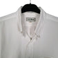 Mens White L.L.Bean Vintage 90s Made In USA  Shirt