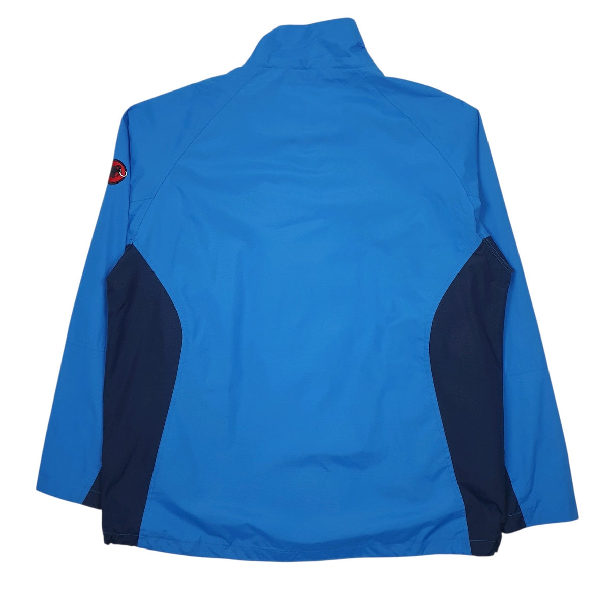 Mens Blue Mammut Windbreaker  Coat