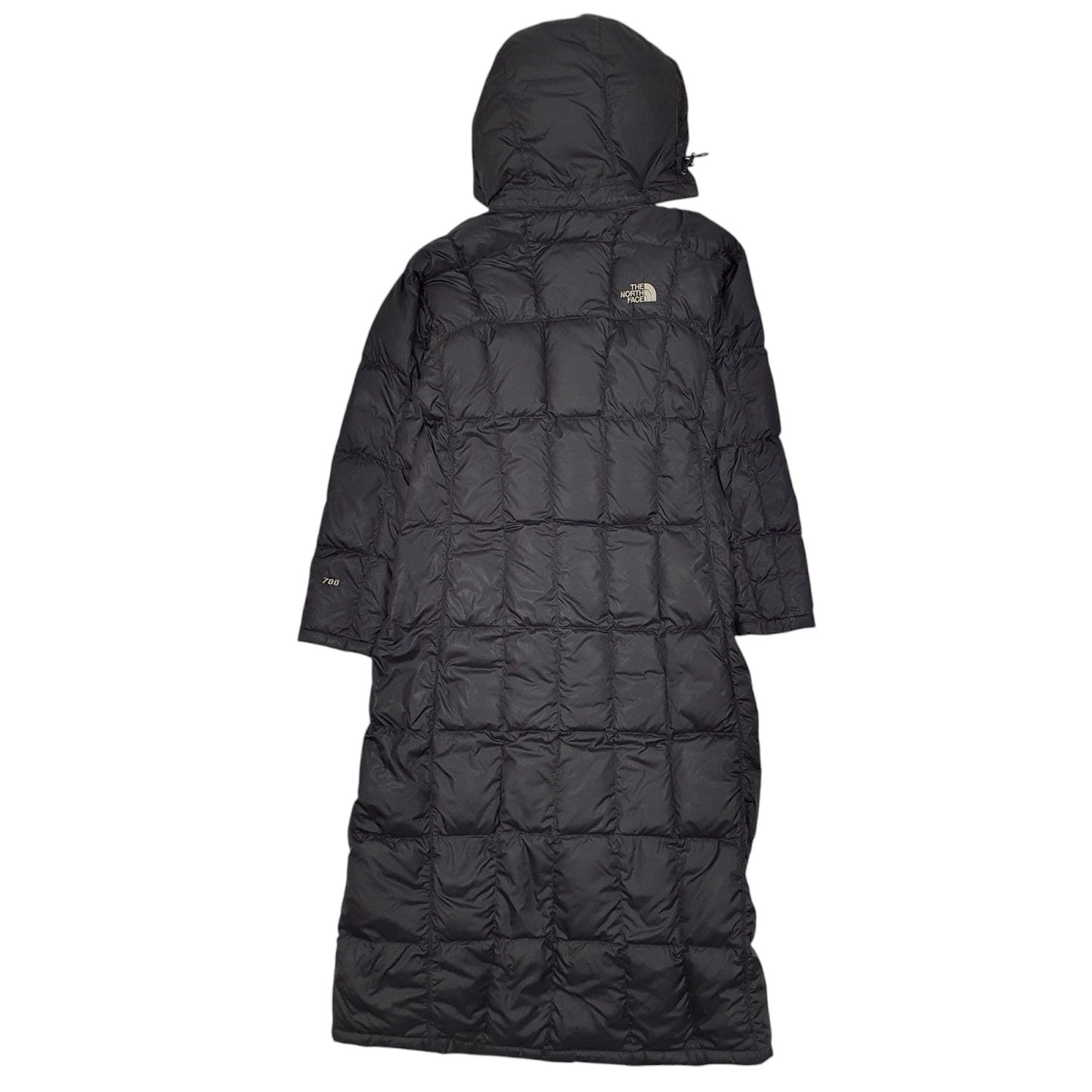 Womens Black The North Face Longline Trench  Coat