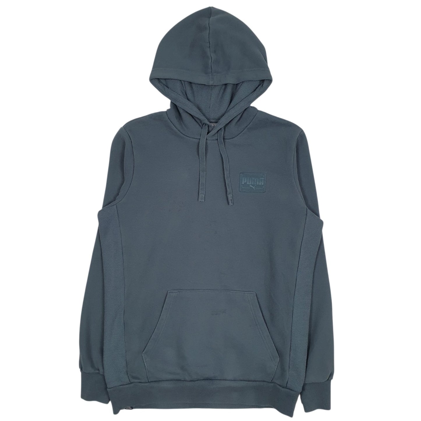 Mens Blue Puma  Hoodie Jumper