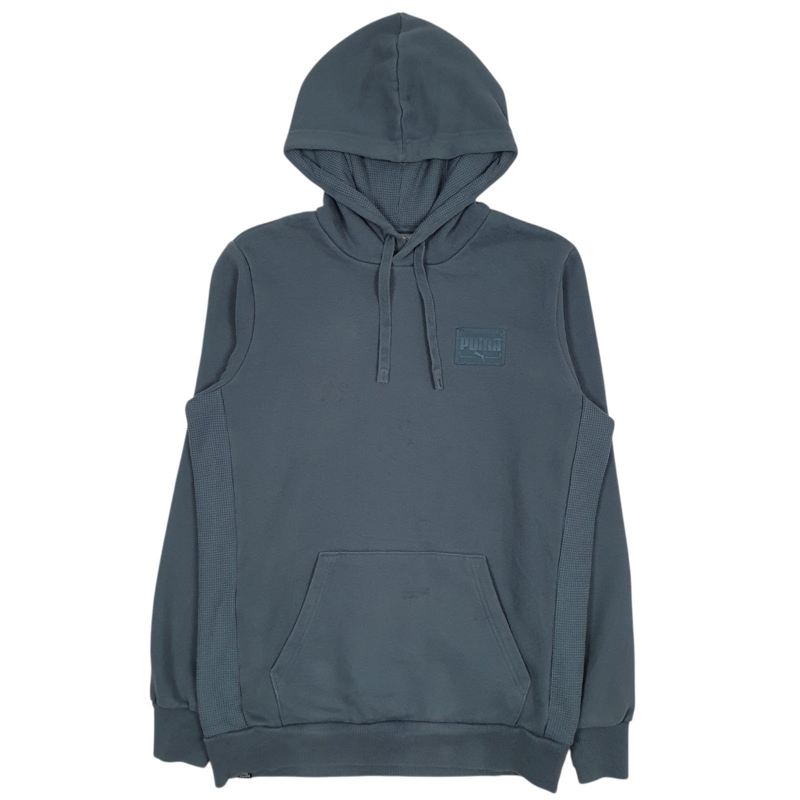 Mens Blue Puma  Hoodie Jumper