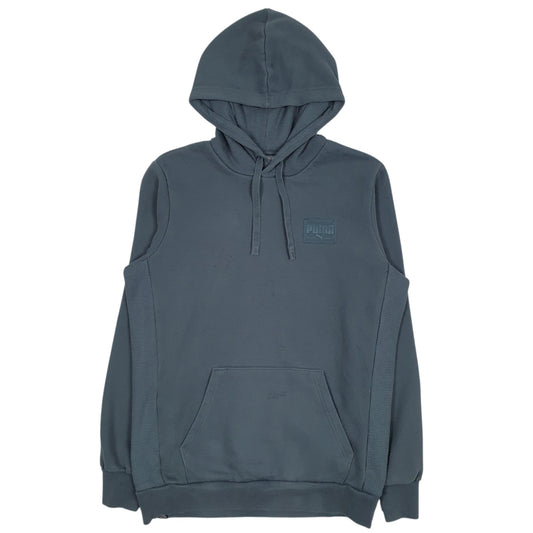 Mens Blue Puma  Hoodie Jumper