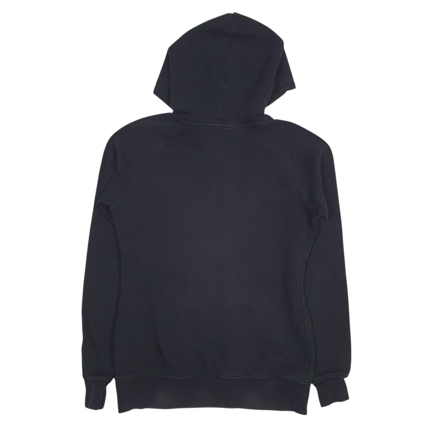 Womens Black The North Face Spellout Hoodie Jumper