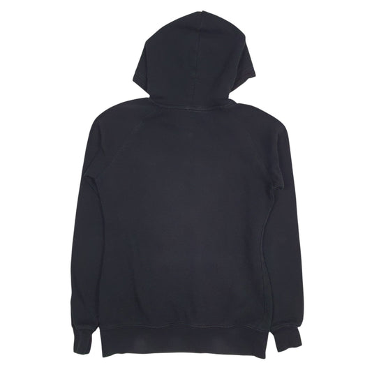 Womens Black The North Face Spellout Hoodie Jumper