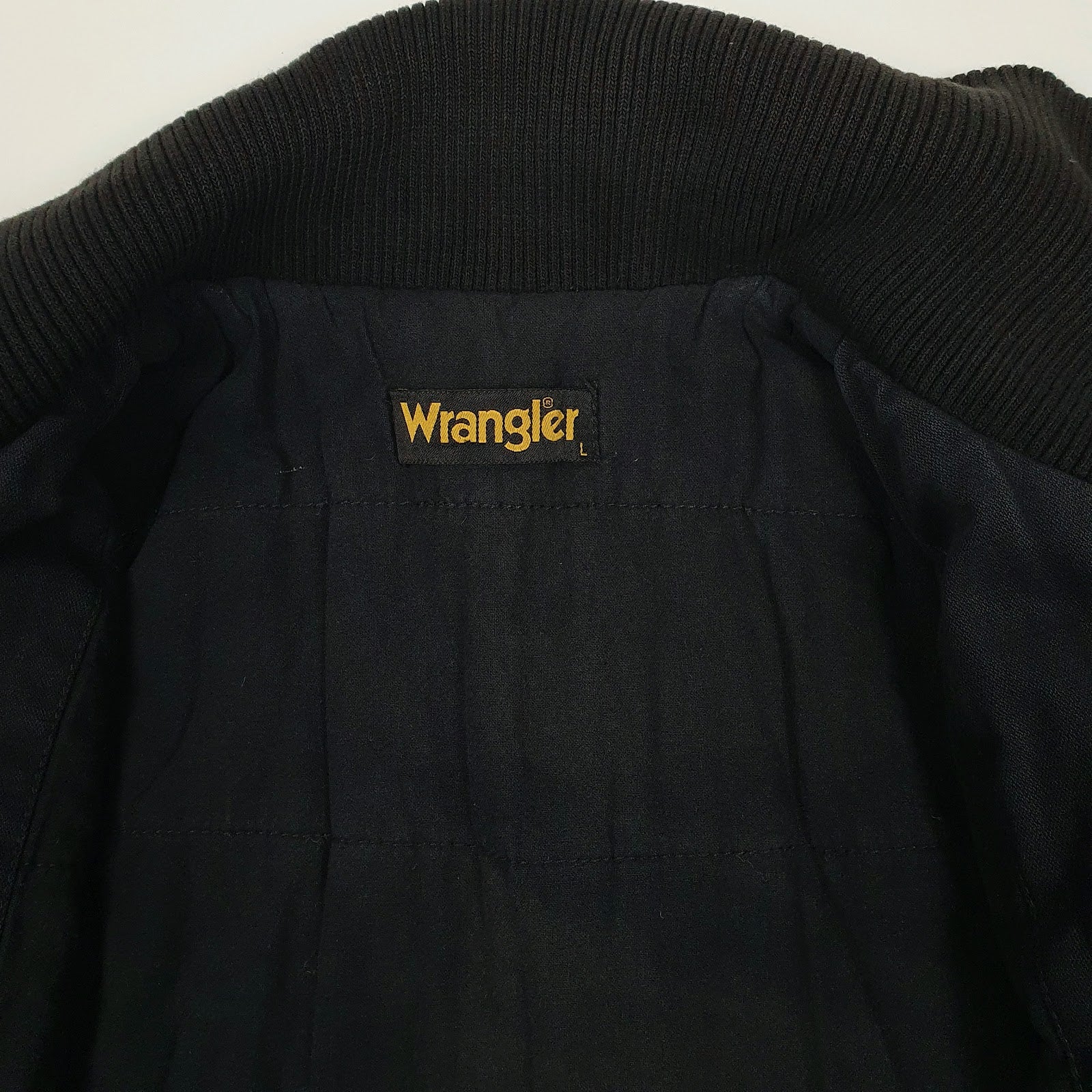 Mens Navy Wrangler Vintage 90s Bomber  Coat