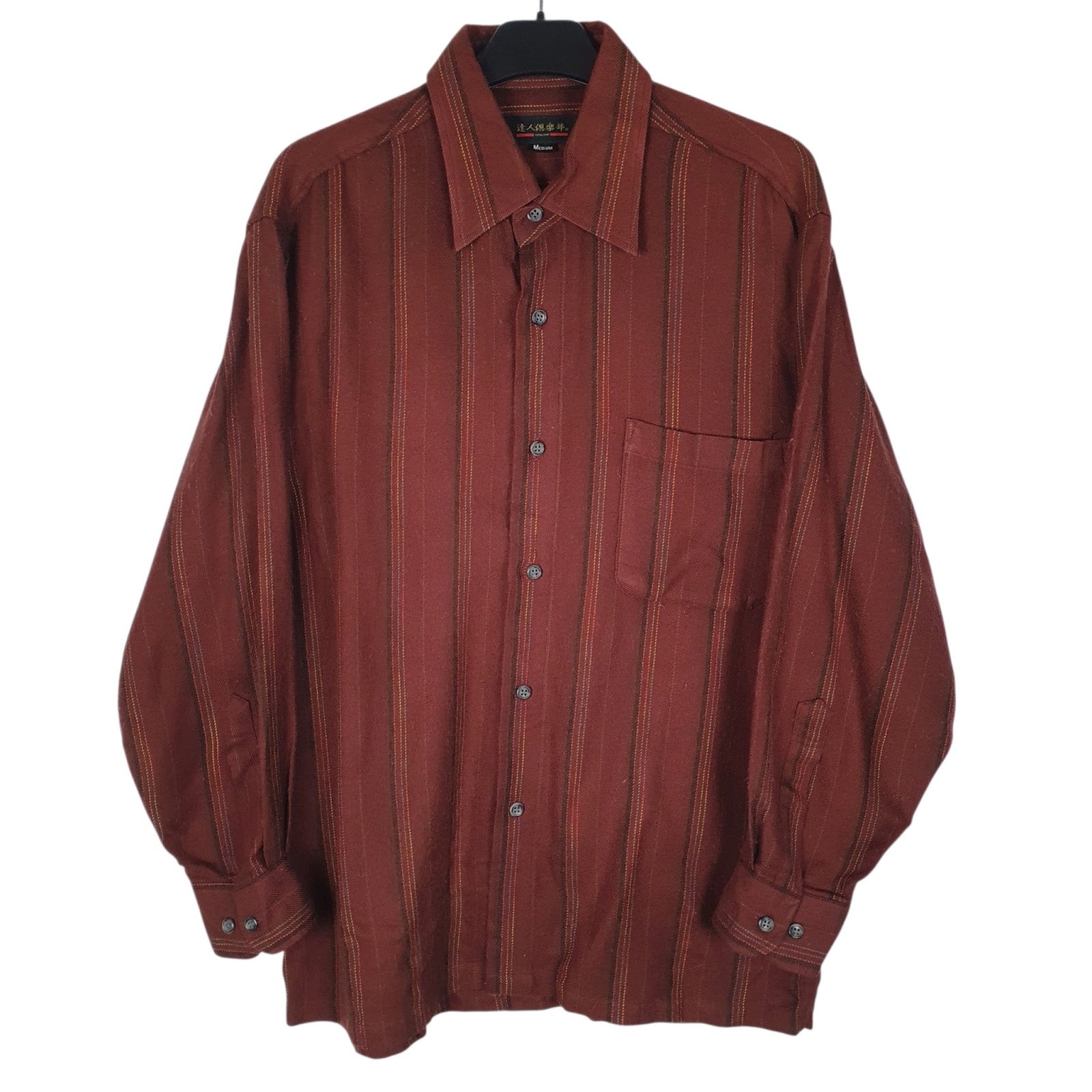 Mens Red Unbranded  Long Sleeve Shirt