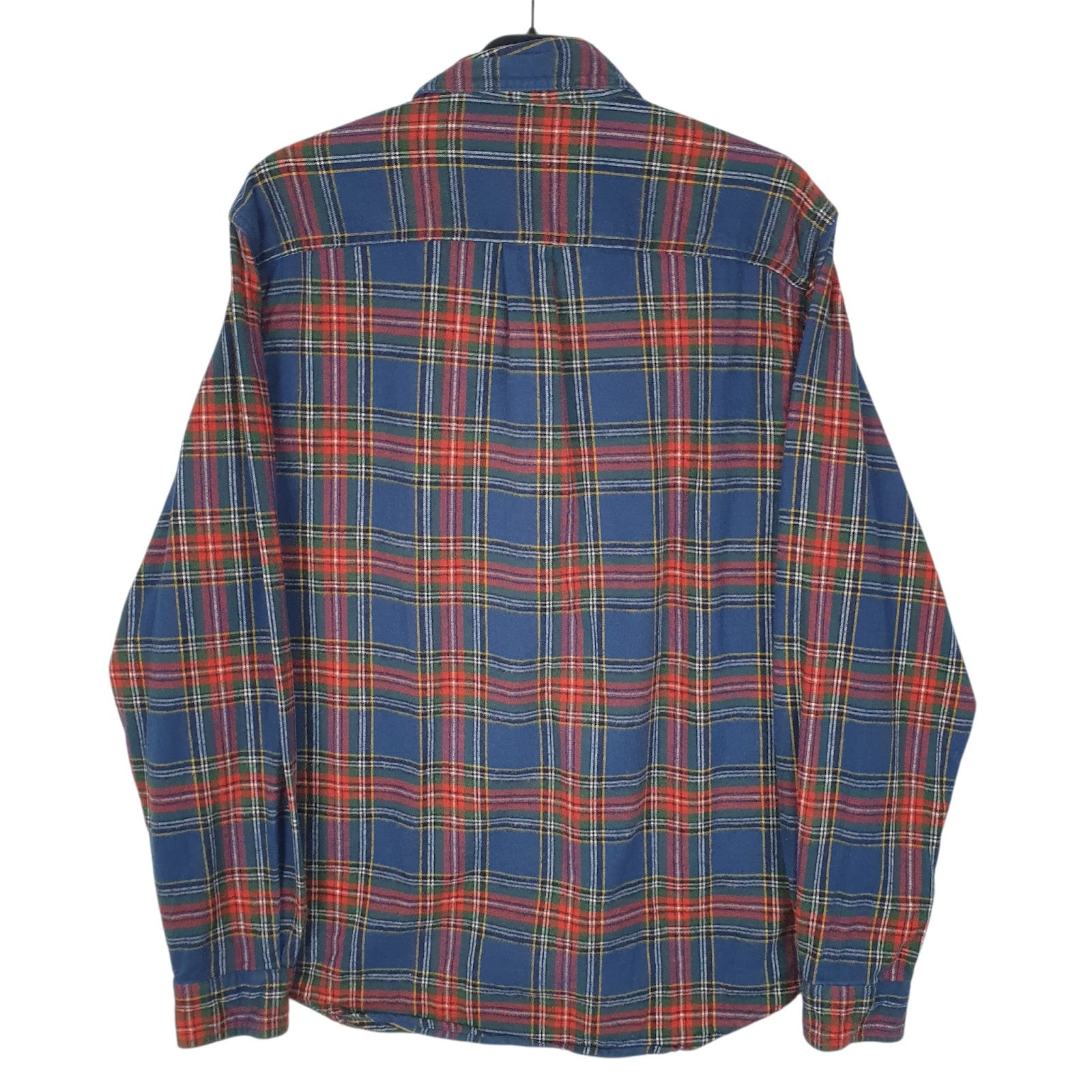 Mens Blue L.L.Bean Flannel  Shirt