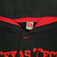 Mens Black Nike Team Texas Tech Vintage 2000s Hoodie Jumper