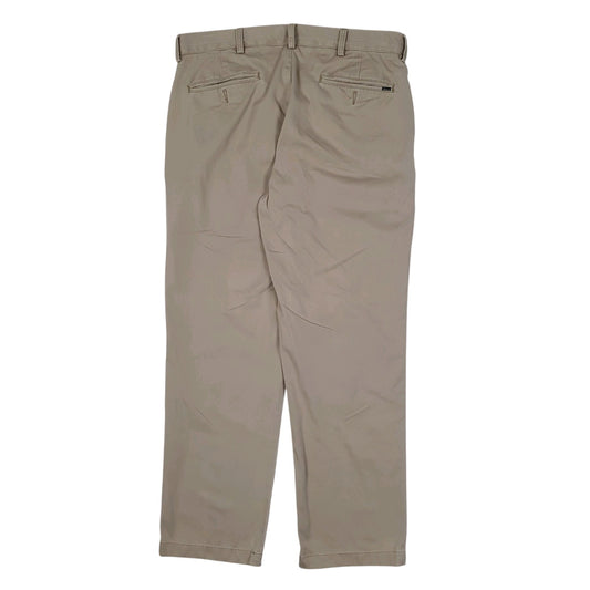 Mens Beige Polo Ralph Lauren Classic Fit  Trousers
