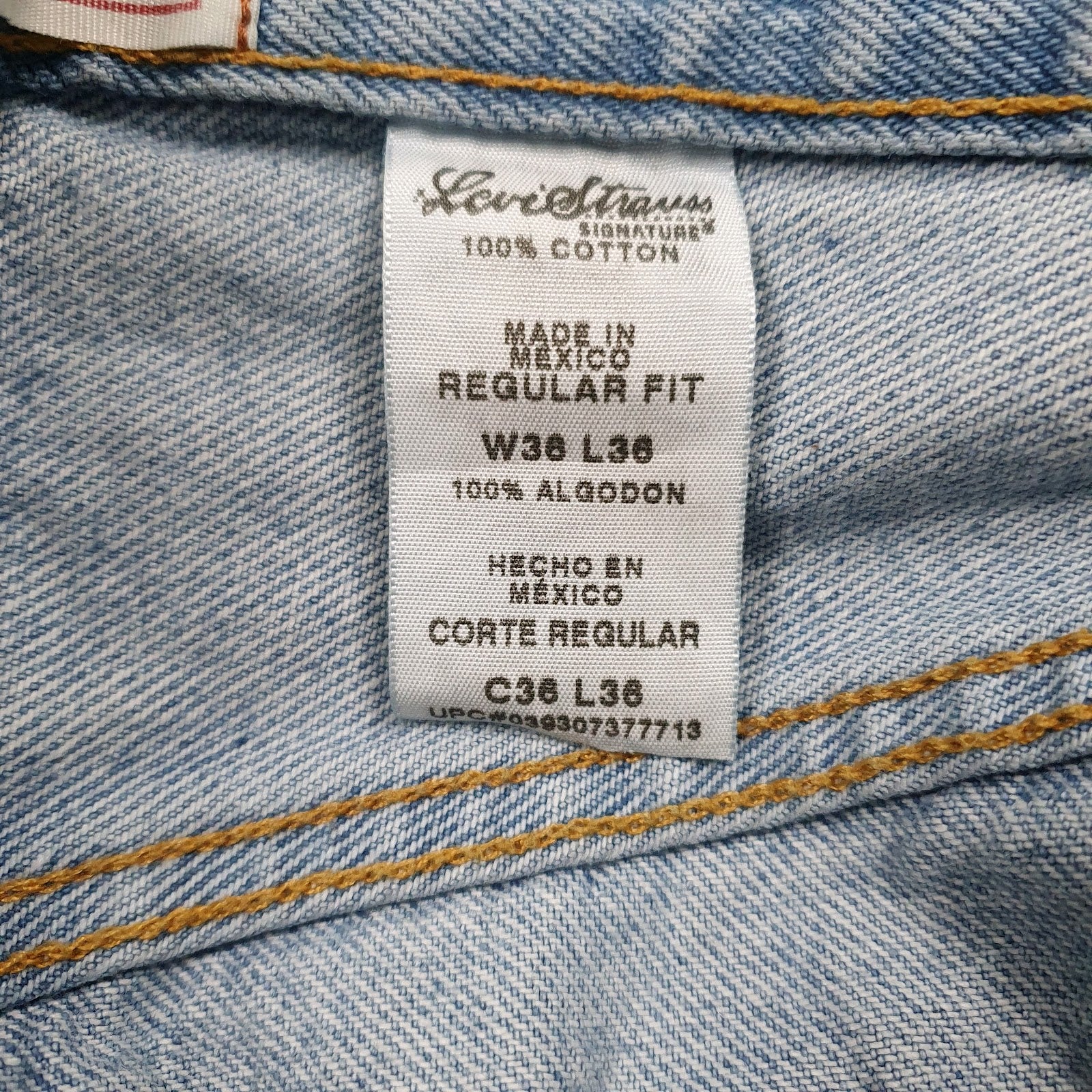 Mens Blue Levis   Jeans