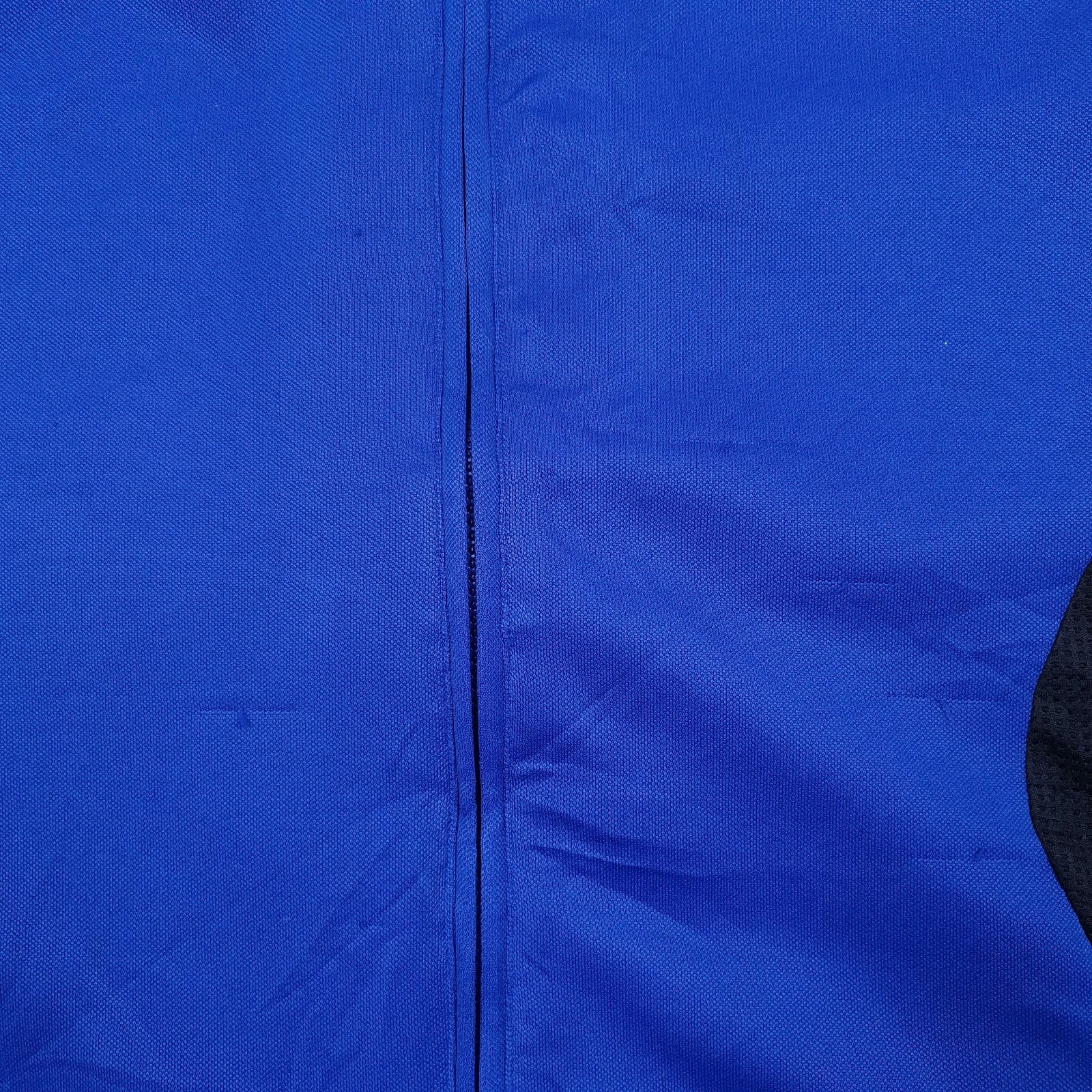 Mens Blue Adidas Football  Coat