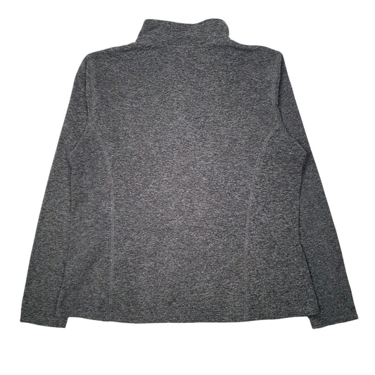 Womens Grey Eddie Bauer  Quarter Zip Jumper
