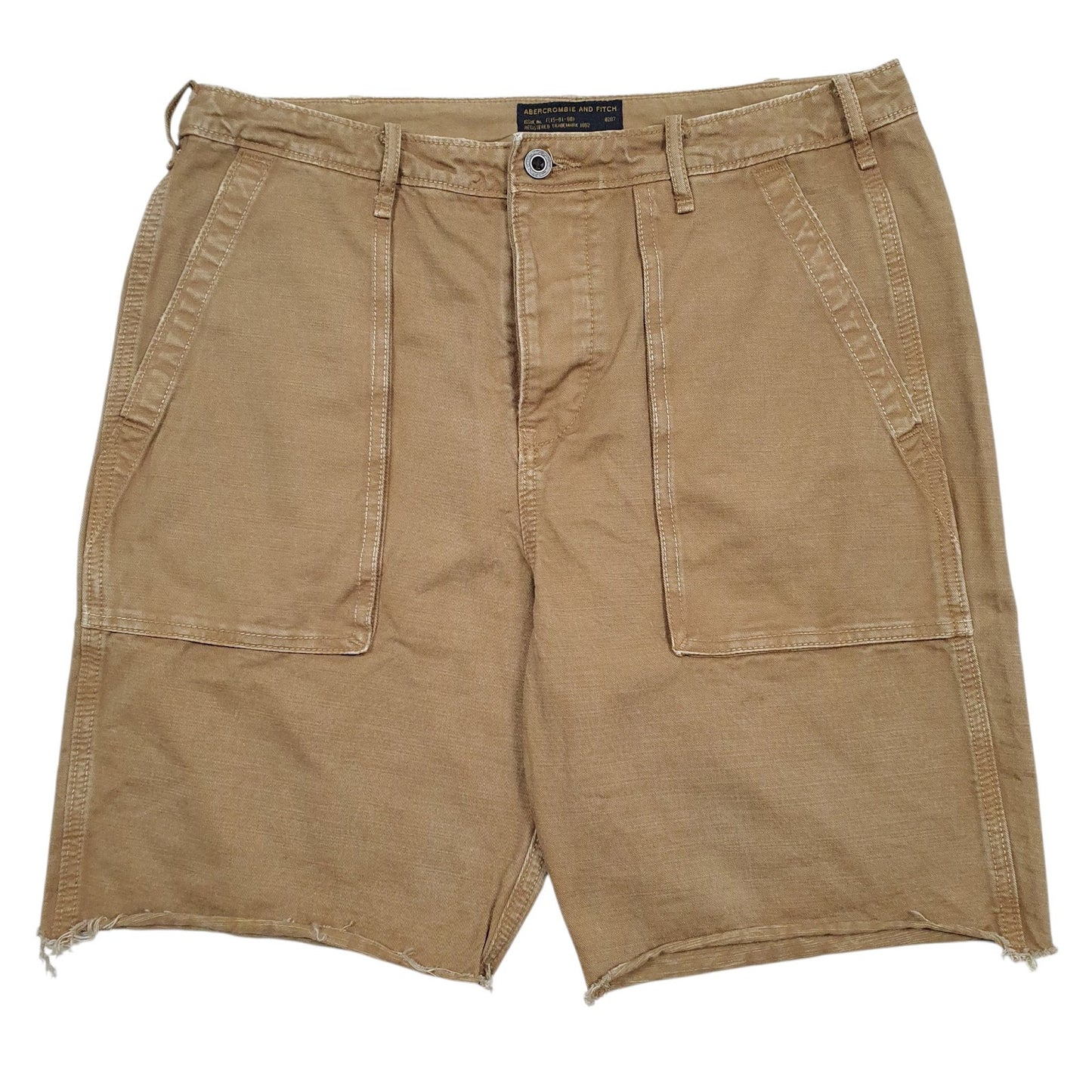 Mens Brown Abercrombie and Fitch  Denim Shorts