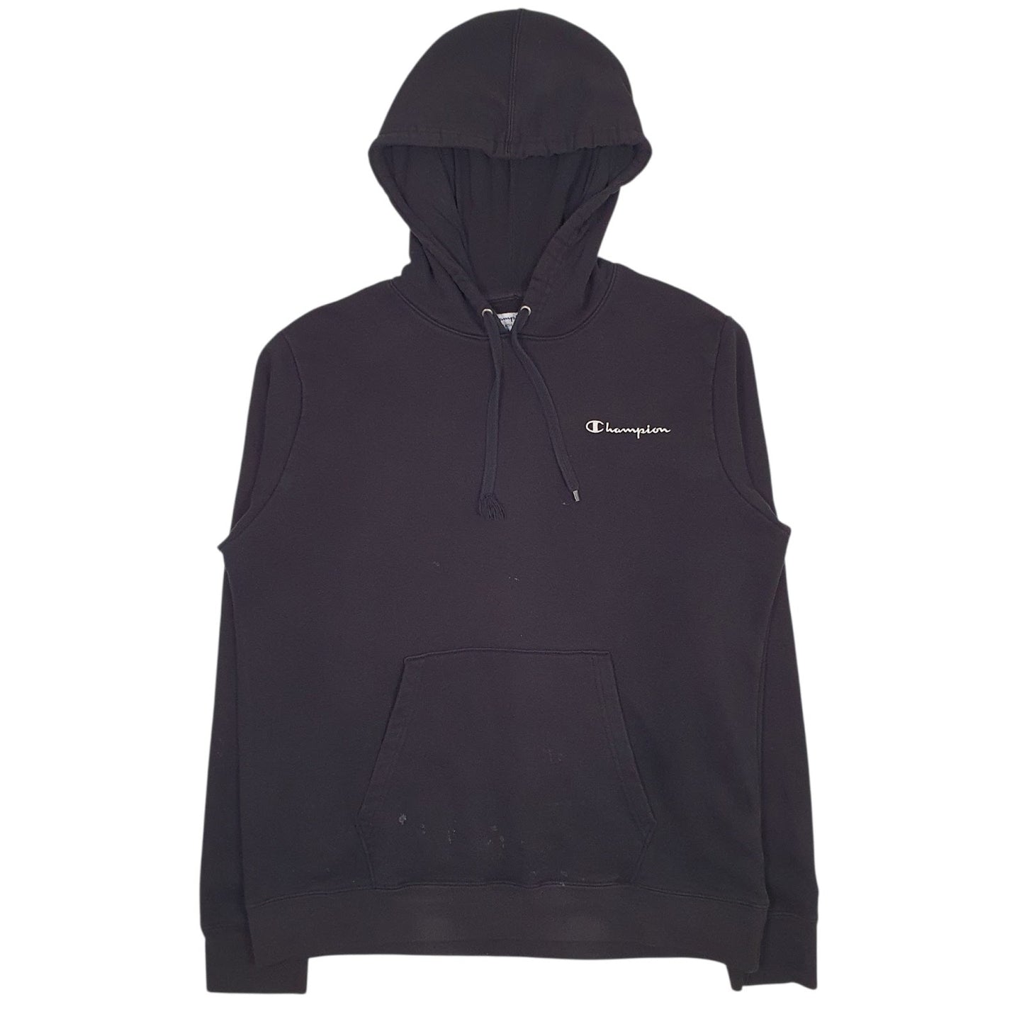 Mens Black Champion  Hoodie Jumper