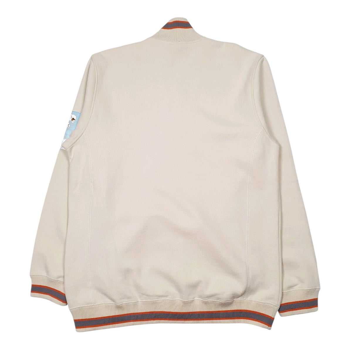 Mens Cream Conte Of Florence Grenoble Full Zip Jumper