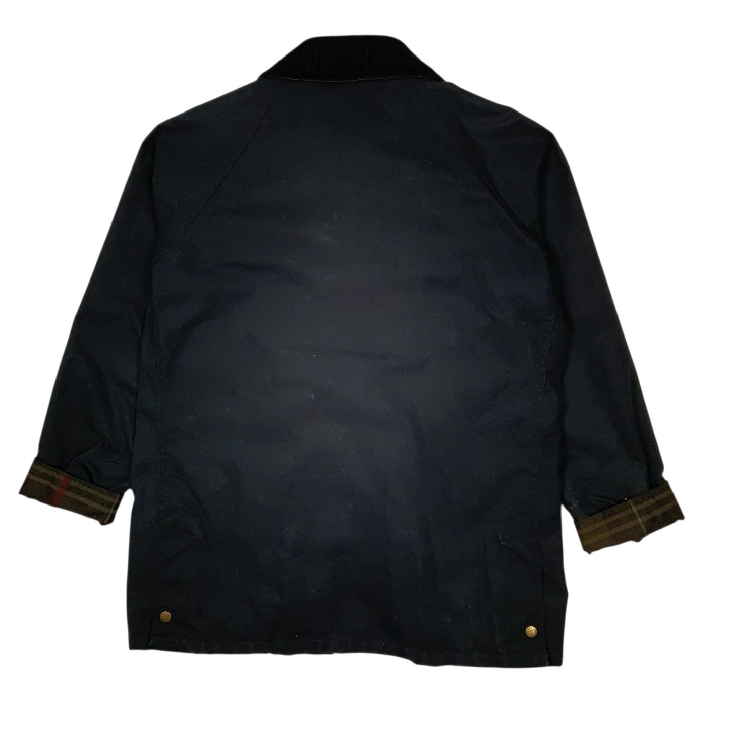 Womens Navy Barbour Acorns Quarter Zip Coat