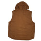 Mens Brown Wrangler Hoodie Workwear  Coat