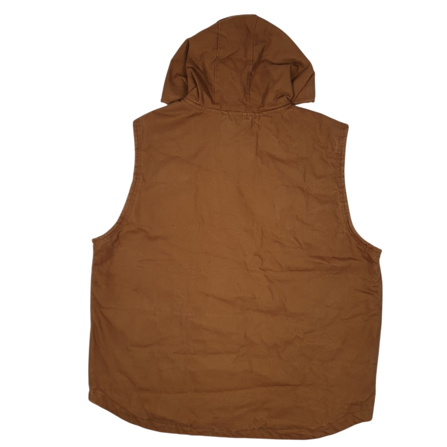 Mens Brown Wrangler Hoodie Workwear  Coat